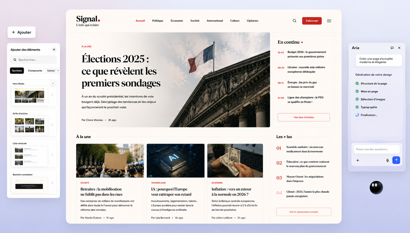 Interface Presshub
